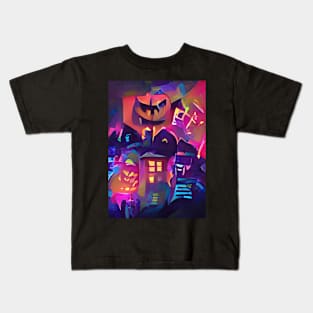 Surreal Halloween Kids T-Shirt